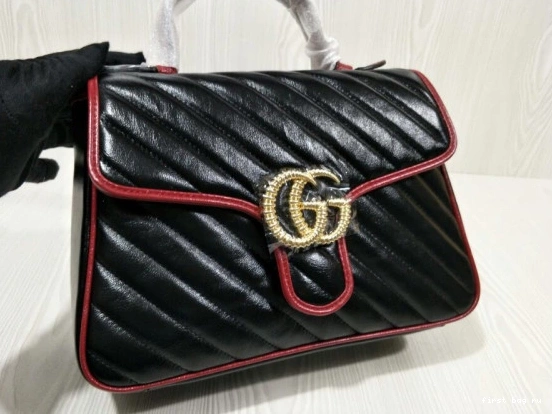 Firstbag ru small Marmont handle bag Gucci GG top 0814